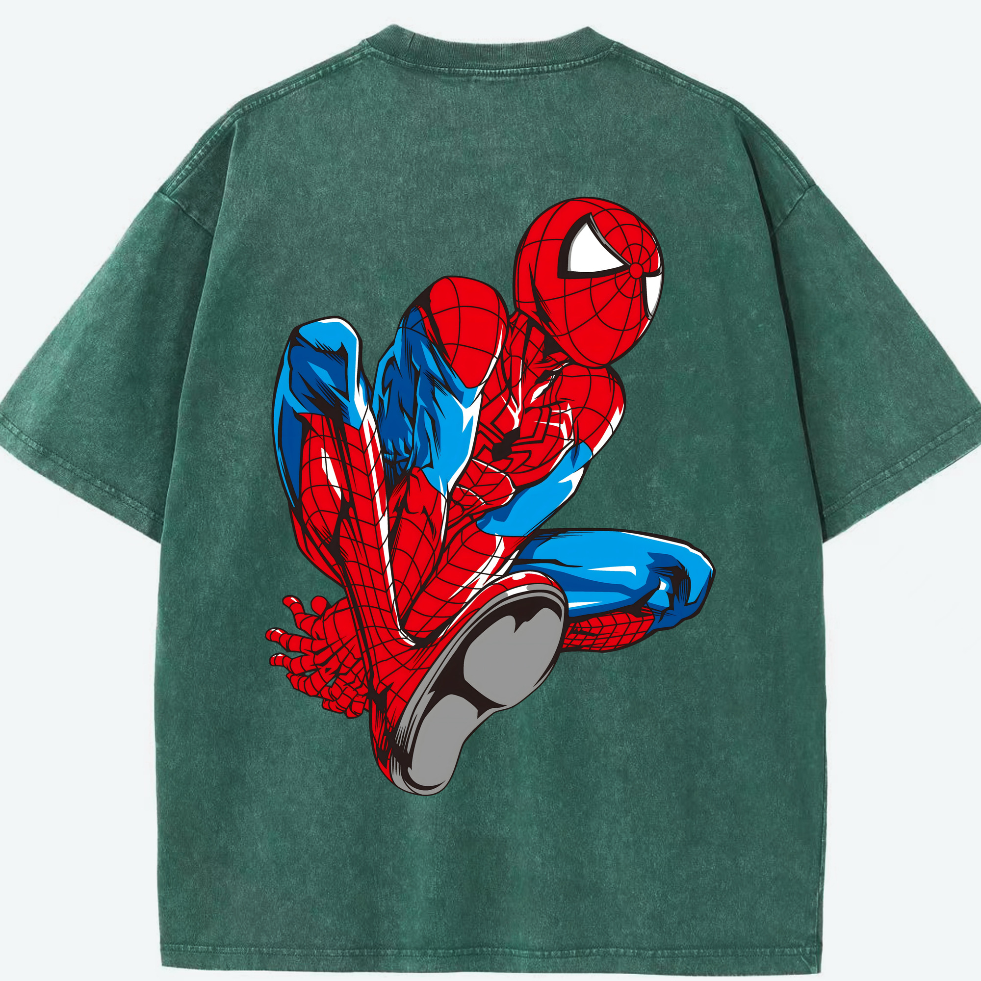 （画像用） アベンジャーズ The Avengers 綿100% ヴィンテージ風 半袖Tシャツ（背面プリント）